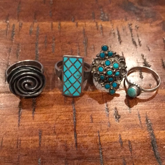 925 Sterling Silver rose ring - Picture 2 of 2